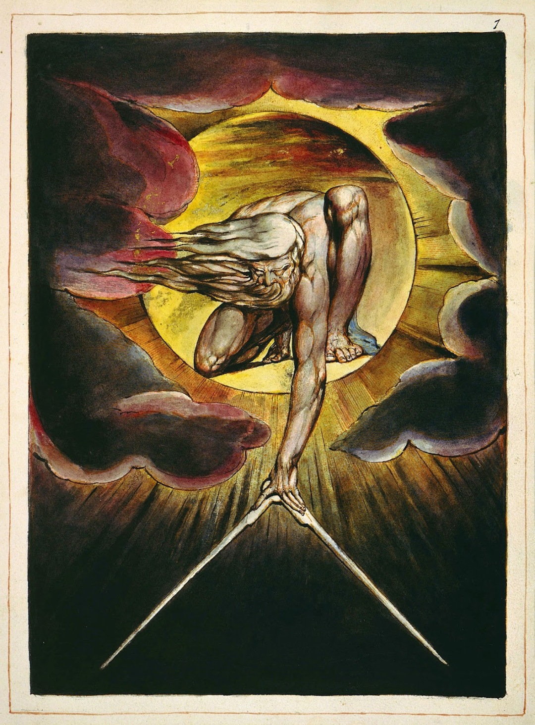 Ancient of Days, by William Blake