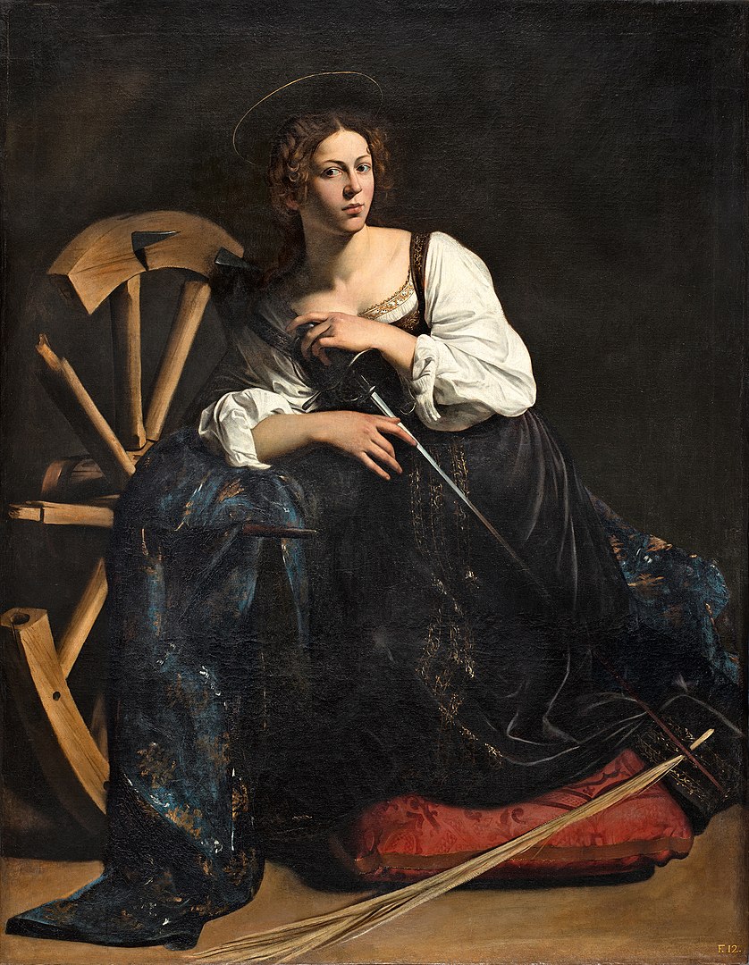 St. Catherine of Alexandria, Caravaggio